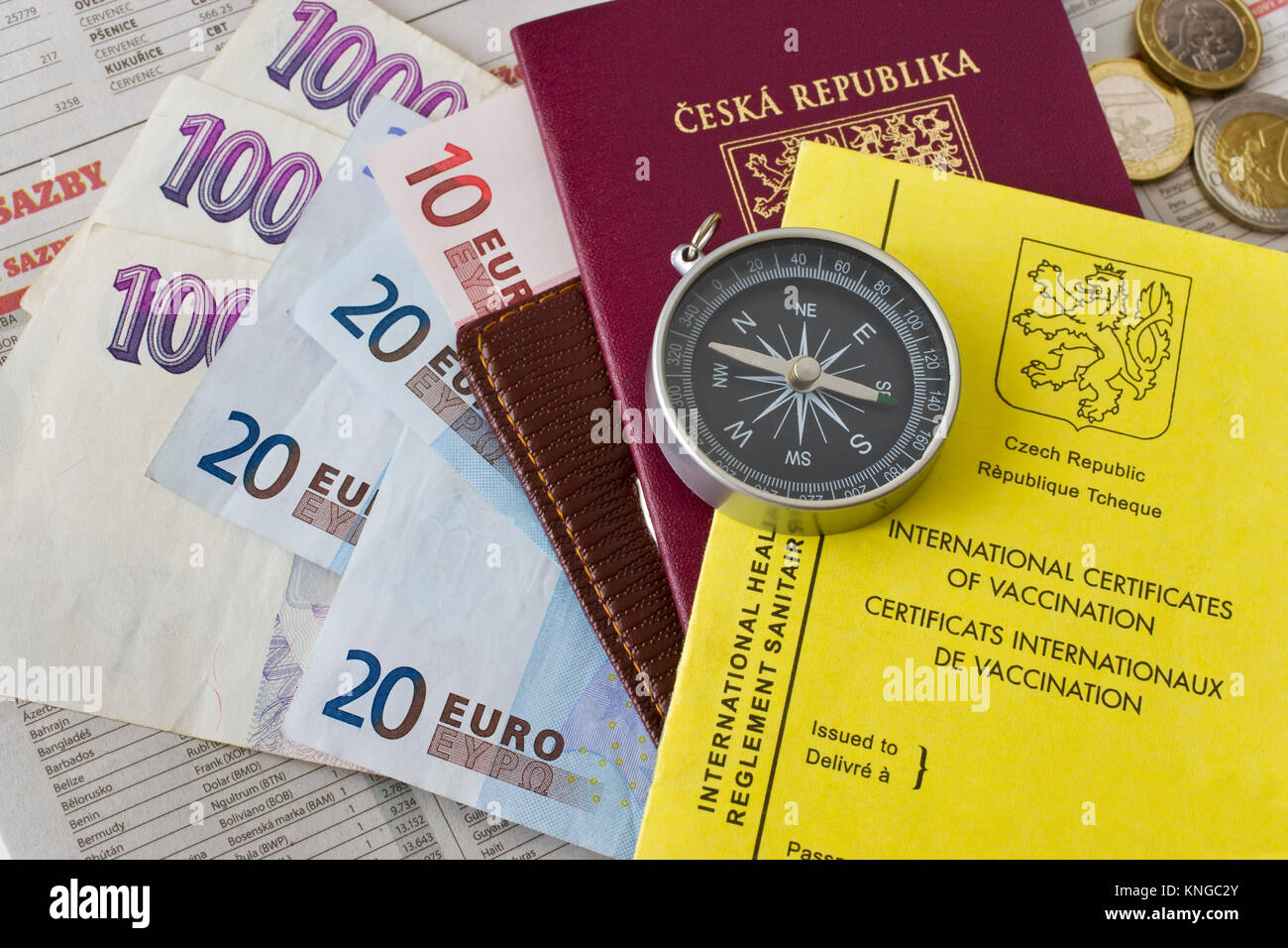 Czech Crown Banknes With Euro Money Exchange Rates Economy Nad czech-crown-banknes-with-euro-money-exchange-rates-economy-nad