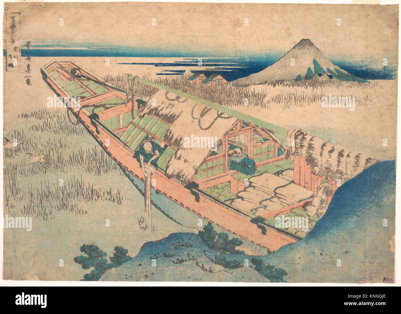 Artist: Katsushika Hokusai (Japanese, Tokyo (Edo) 1760-1849 Tokyo (Edo)); Period: Edo period (1615-1868); Date: ca. 1830-32; Culture: Japan; Medium: Stock Photo