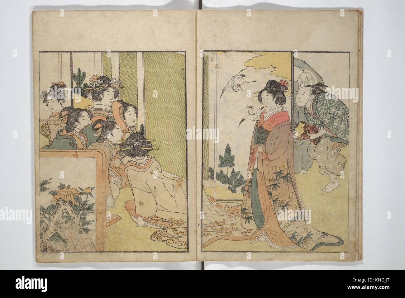 Picture Book on Flowers of the Four Seasons (Ehon shiki no hana