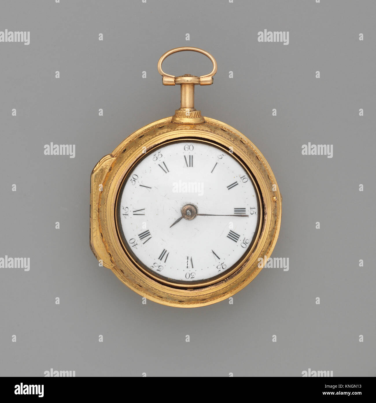 Clockwatch. Maker Watchmaker Charles Cabrier (British, ca. 174060