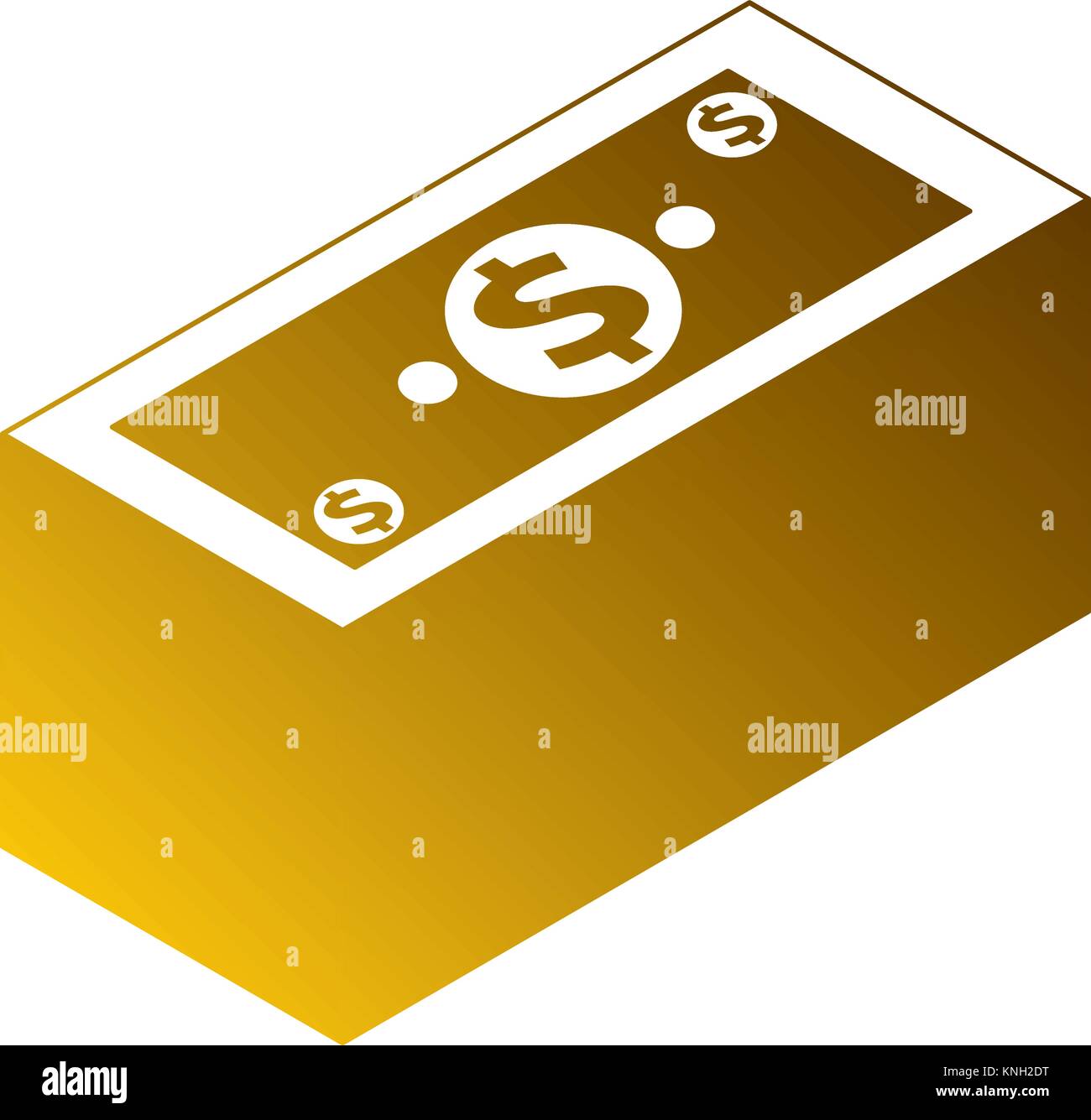 staked money banknote dollar finance isometric Stock Vector Image & Art ...