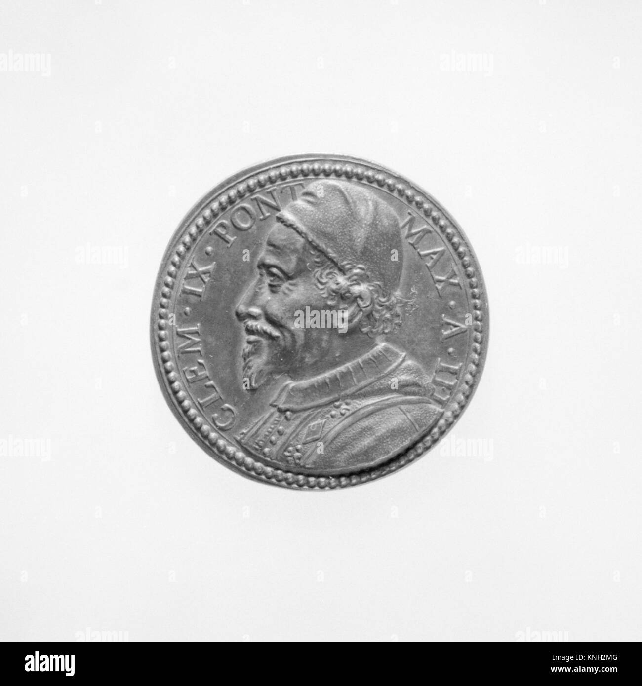 This portrait depicts Pope Clement IX (1667–1669), highlighting his ...