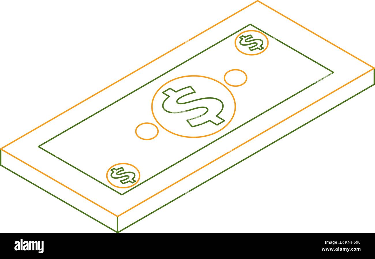 money isometric banknote dollar cash Stock Vector Image & Art - Alamy