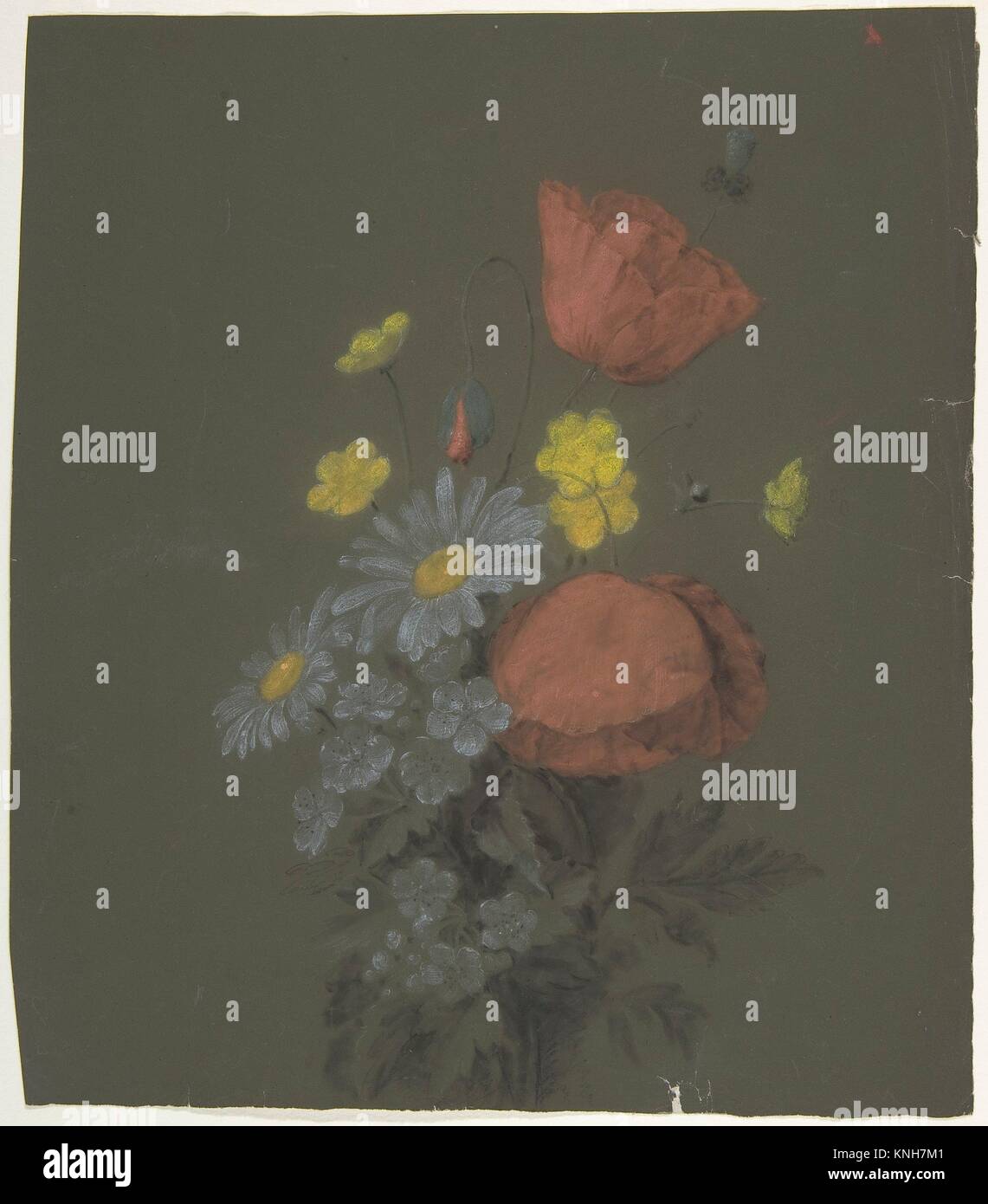 Floral Design. Artist Antoine Berjon (French, Lyon 17541843 Lyon