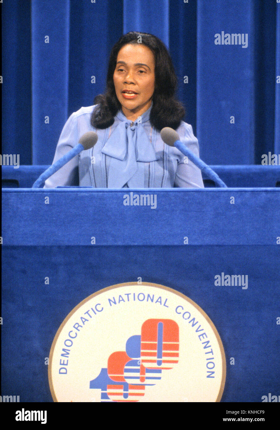 Coretta Scott King, wife of slain civil rights leader Reverend Dr ...