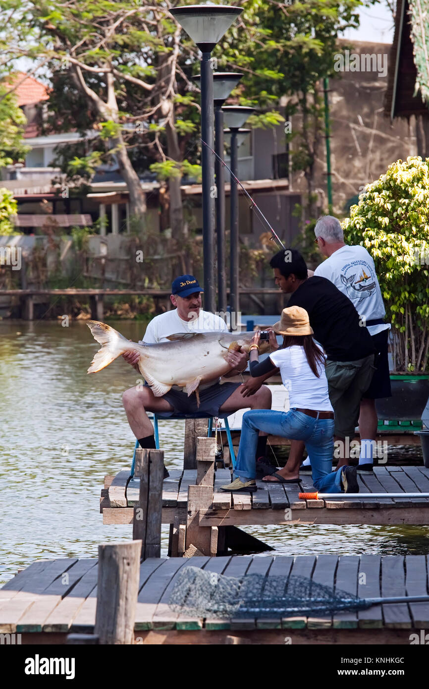 Fishing, Bangkok, Thailand Stock Photo Alamy