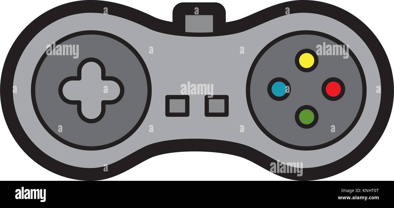 video game console joystick control buttons Stock Vector Image & Art ...