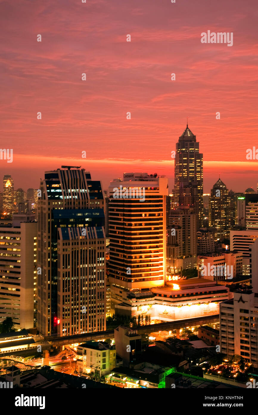 Bangkok skyline, Thailand Stock Photo - Alamy