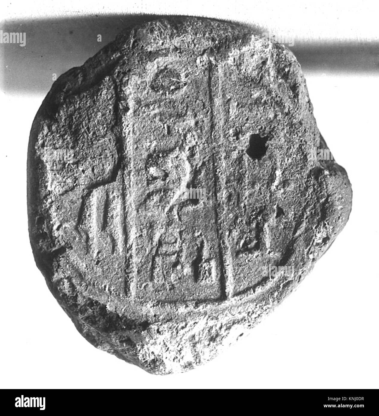 Funerary cone dedicated to the scribe Aanen, ancient Egyptian artifact ...
