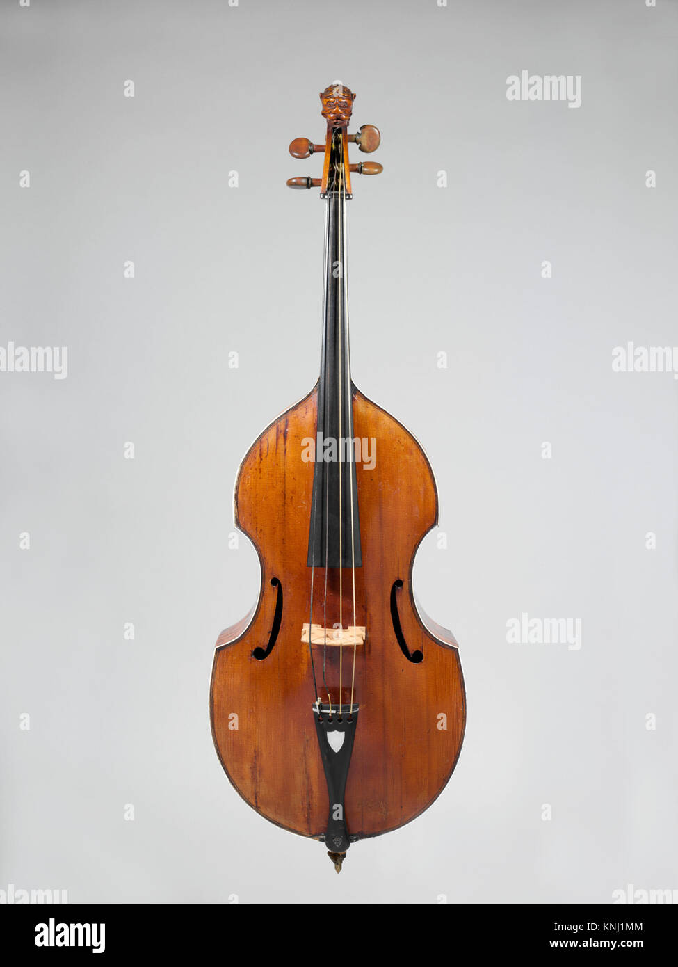 This image shows a division viol, a bowed string instrument from the ...