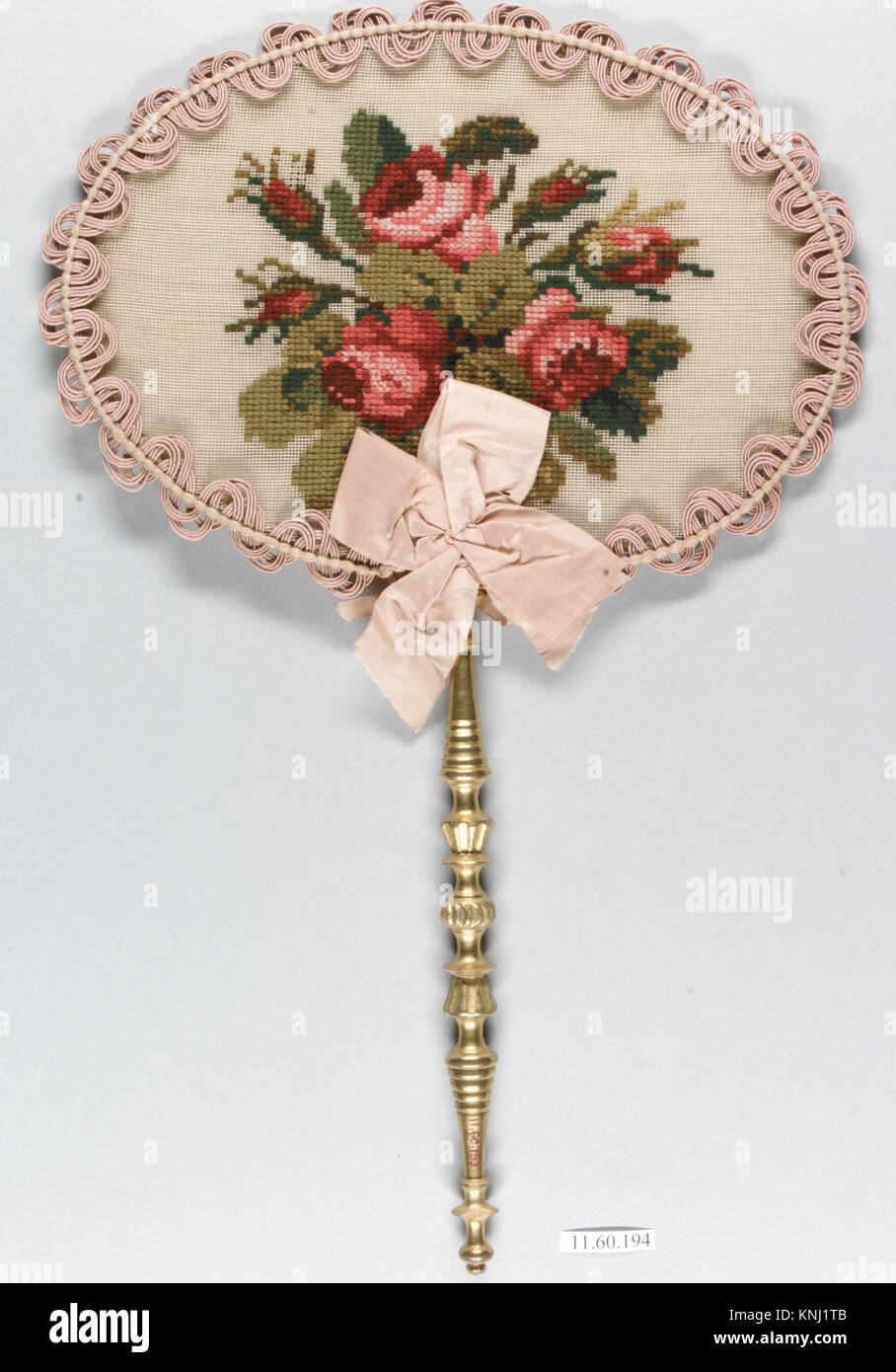 Fire Screen, 183555, Medium embroidered Stock Photo Alamy