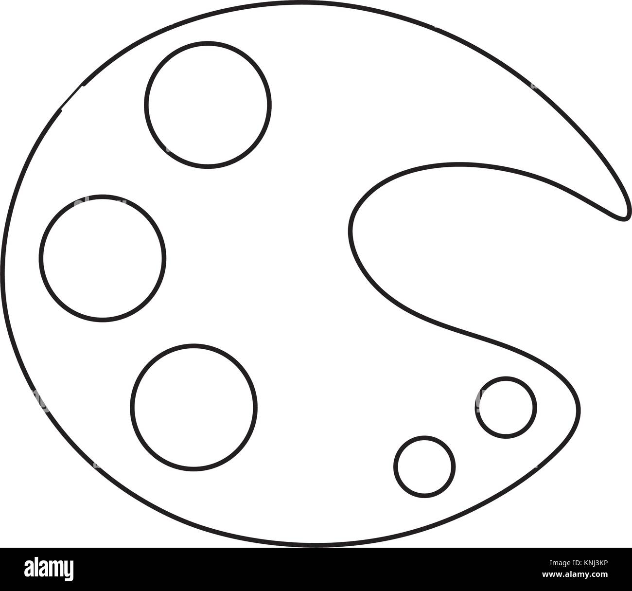 art palette drawing