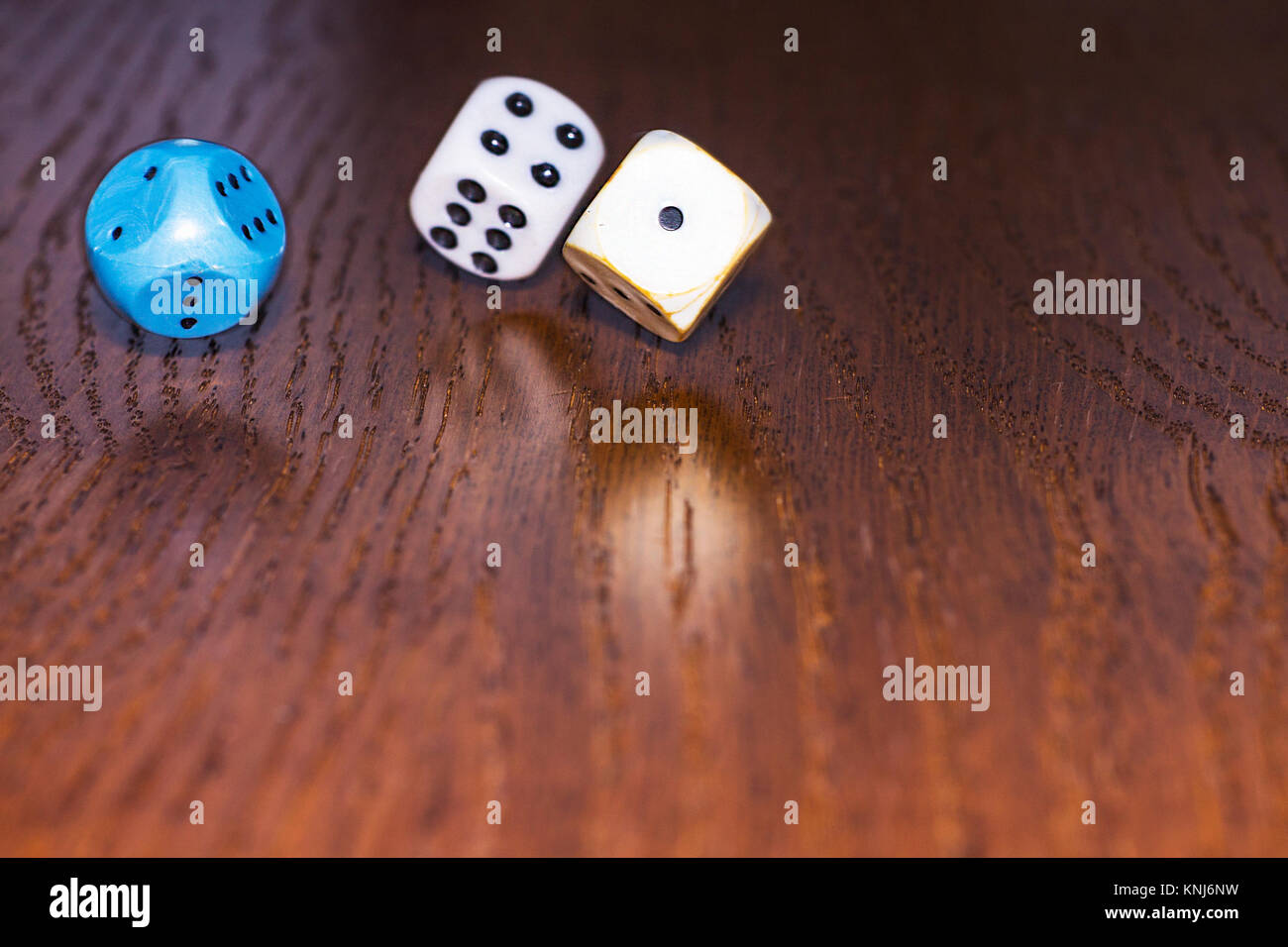 Dice rolling hi-res stock photography and images - Alamy