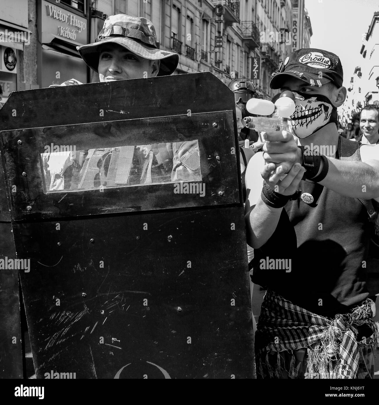 Zombie Day, Lyon, France Stock Photo Alamy
