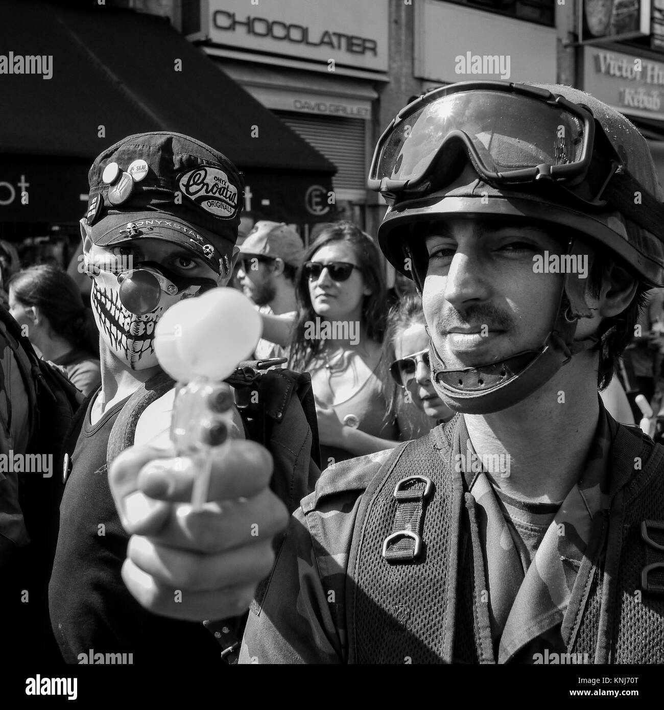 Zombie Day, Lyon, France Stock Photo Alamy