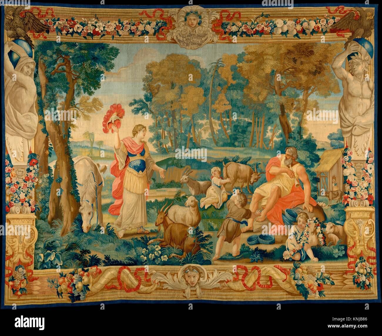 Erminia and the Shepherd (from a set of Scenes from Gerusalemme