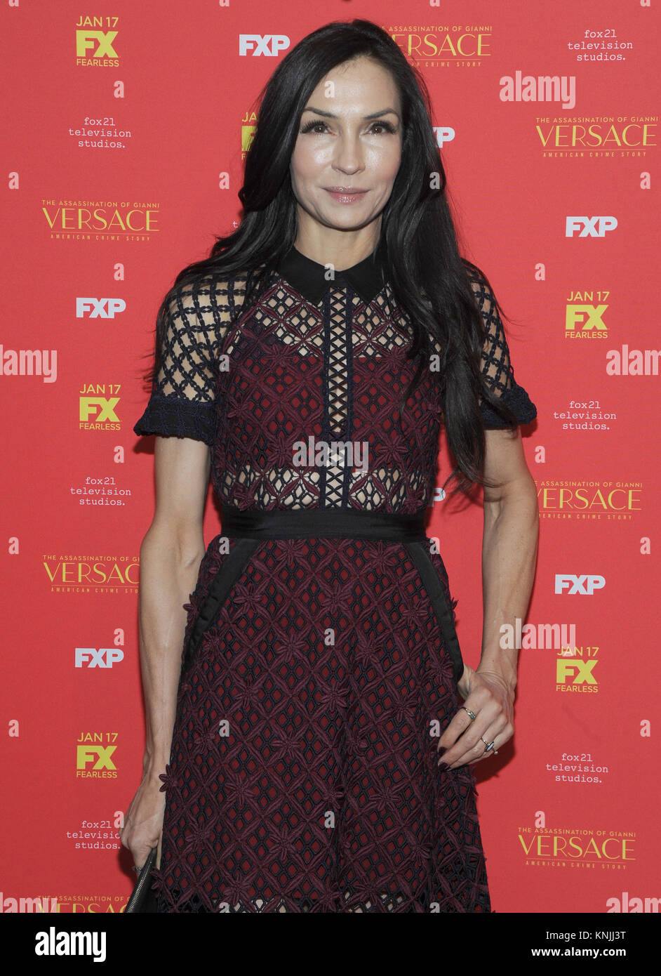 New York, NY, USA. 11th Dec, 2017. Famke Janssen attends 'The
