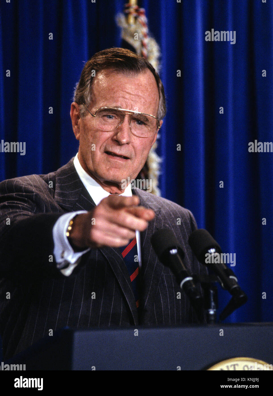 President bush 1991 hires stock photography and images Alamy