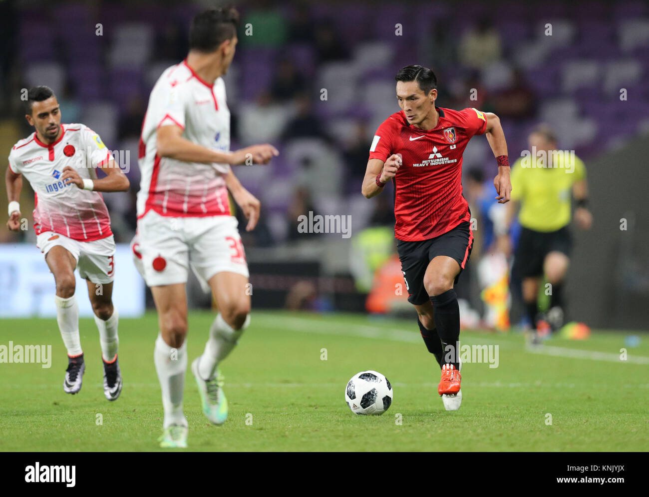 Hazza Bin Zayed Stadium, Al Ain, United Arab Emirates. 12th Dec, 2017