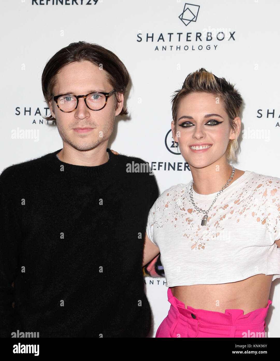 Premiere of Starlight Studios and Refinery29's 'Come Swim' - Arrivals  Featuring: Josh Kaye, Kristen Stewart Where: Los Angeles, California, United States When: 09 Nov 2017 Credit: FayesVision/WENN.com Stock Photo