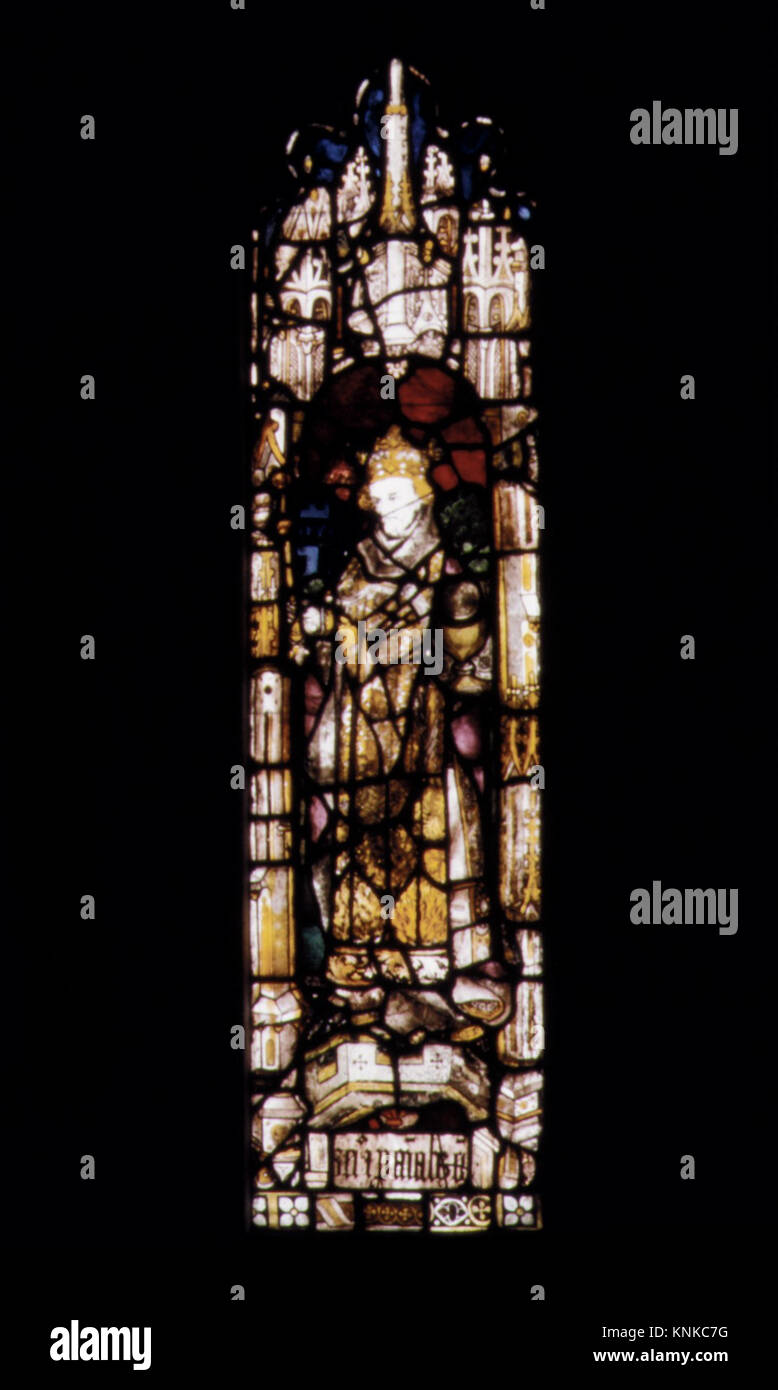 Composite Window of English Stained Glass, 15th century, British