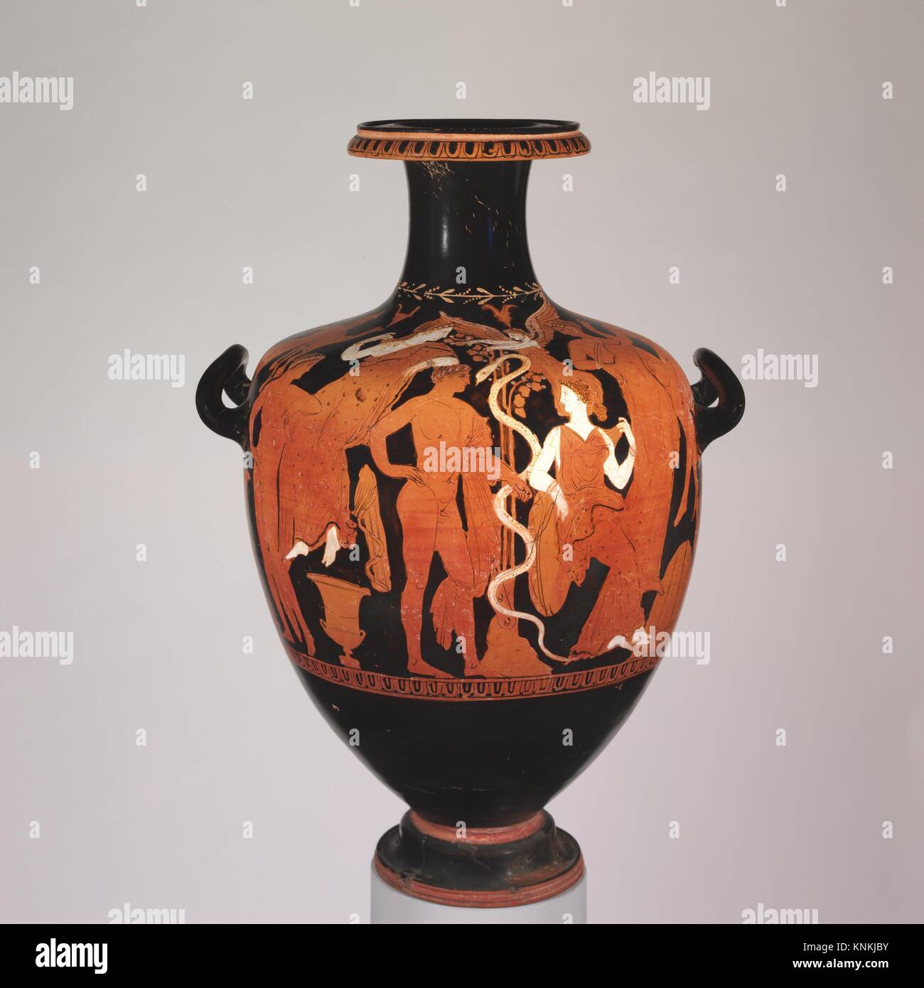 Attic Vase Painter Pan Painter Stock Photos Attic Vase Painter