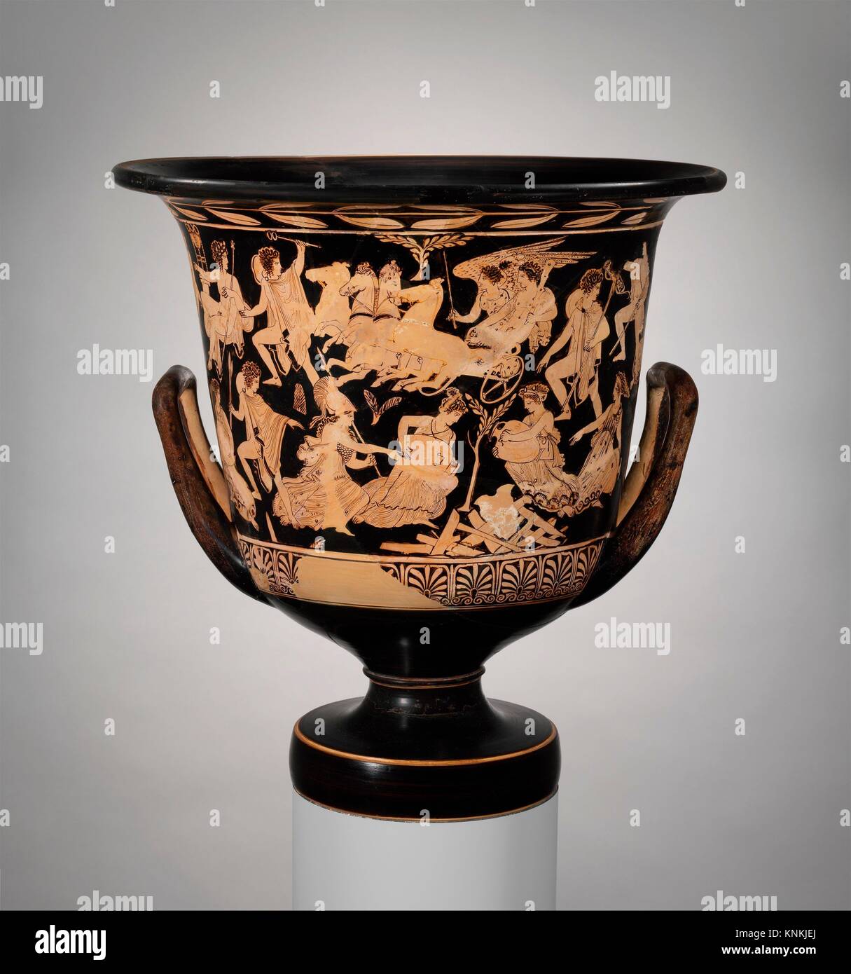 Terracotta Calyx-krater (bowl For Mixing Wine And Water). Period: Late ...