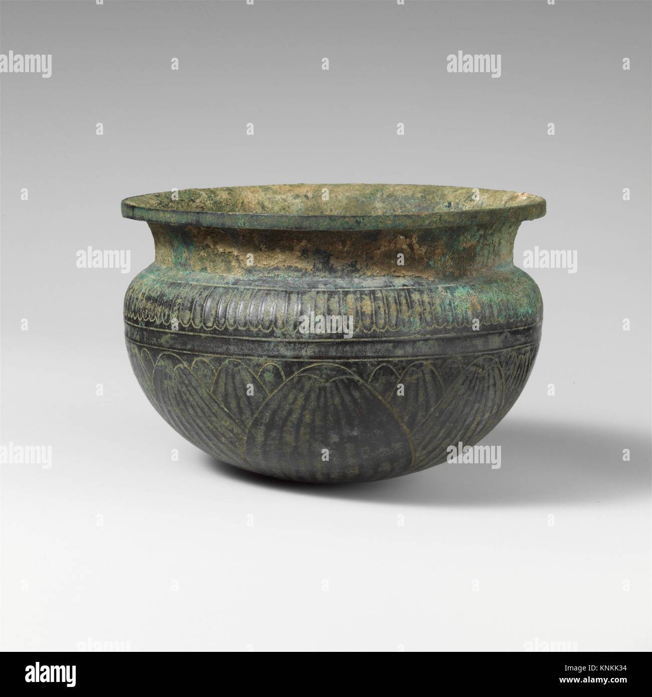 Bronze bowl. Period Classical; Date 5th4th century B.C; Culture