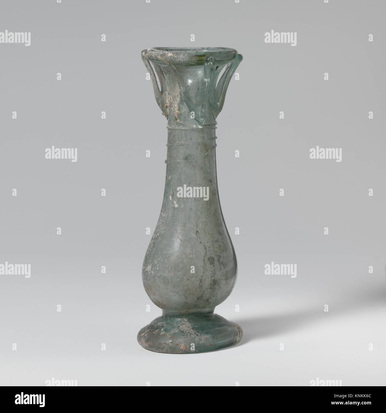 Glass Cosmetic Flask Kohl Tube Period Late Imperial Date 3rd 4th Century A D Culture