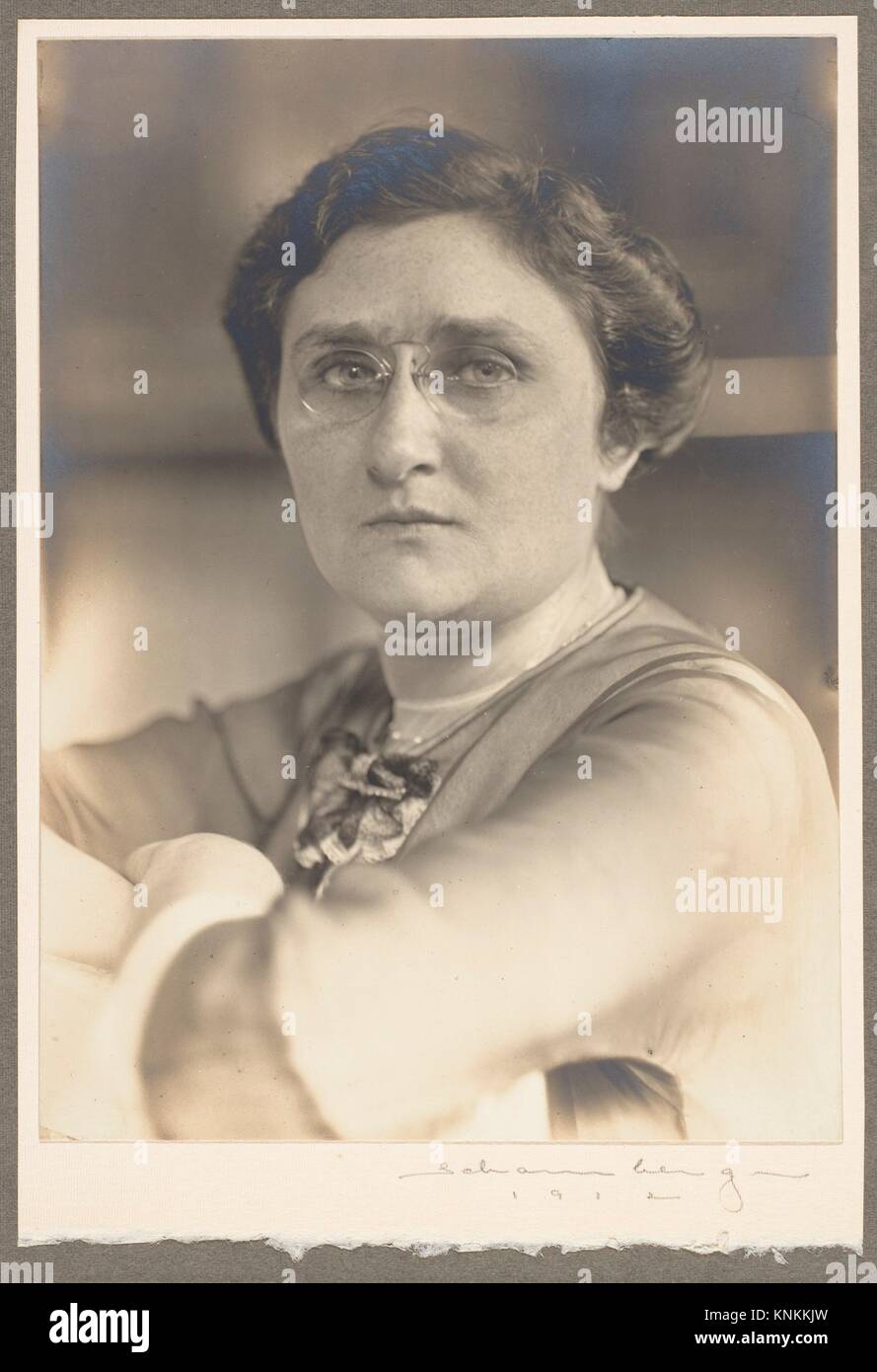 Regena. Artist: Morton Schamberg (American, Philadelphia, Pennsylvania 1881-1918 Philadelphia, Pennsylvania); Date: 1912; Medium: Gelatin silver Stock Photo