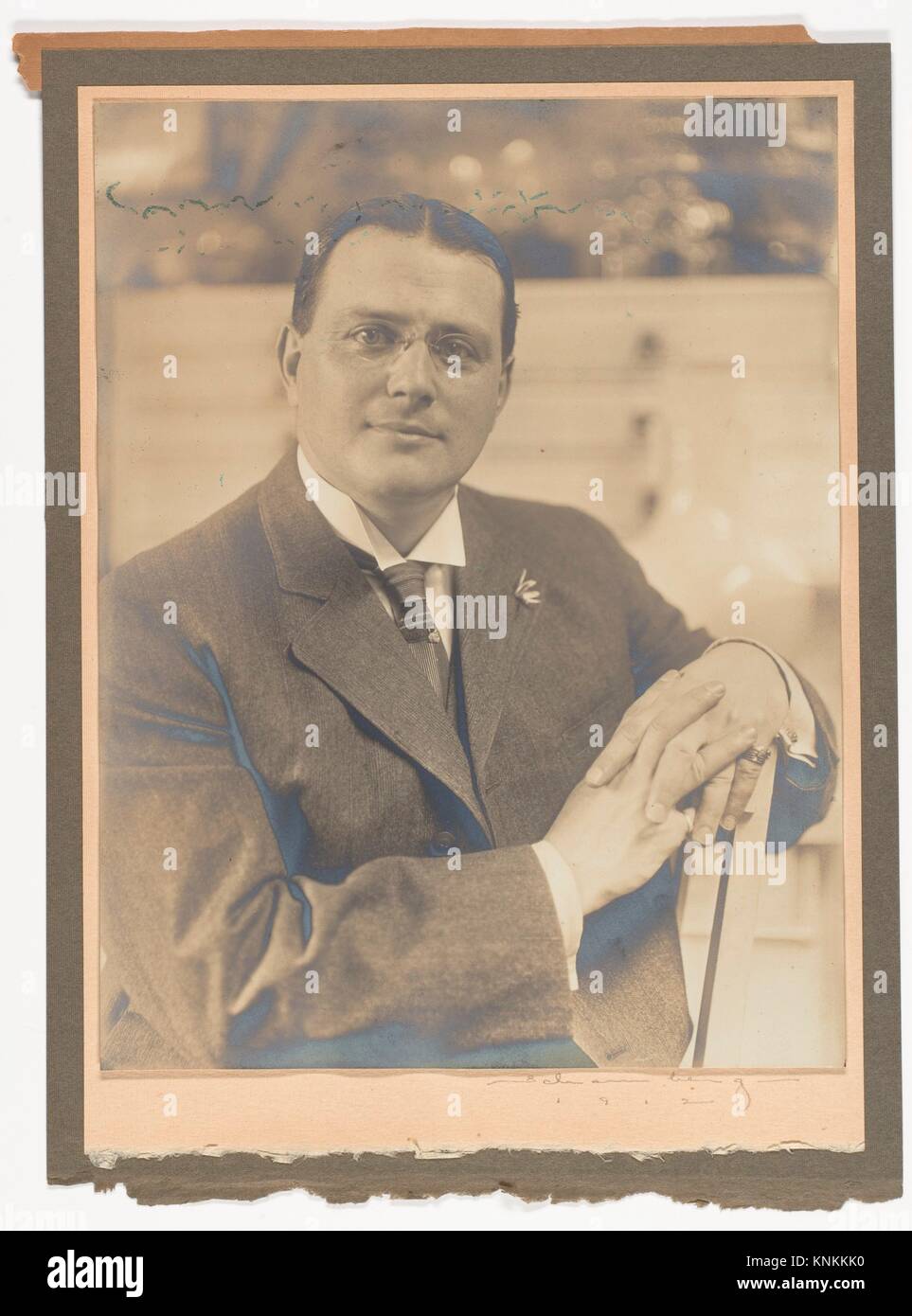 Herbert. Artist: Morton Schamberg (American, Philadelphia, Pennsylvania 1881-1918 Philadelphia, Pennsylvania); Date: 1912; Medium: Gelatin silver Stock Photo