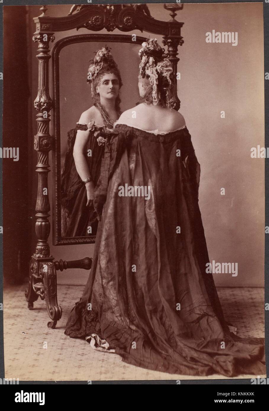 Countess de Castiglione, from Série des Roses]. Artist: Pierre-Louis Pierson  (French, 1822-1913); Person in Photograph: Countess Virginia Oldoini Stock  Photo - Alamy