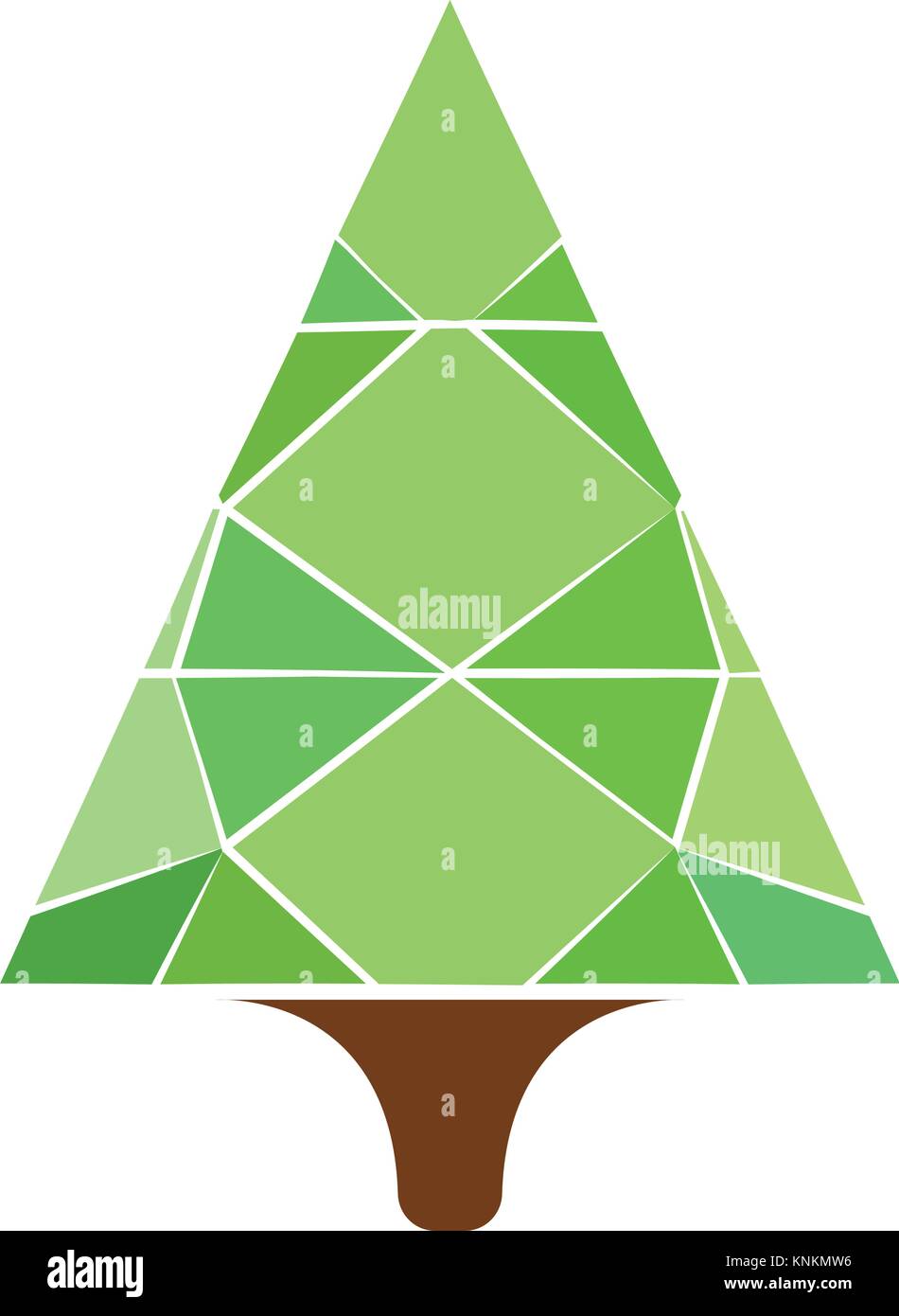 Abstract cute tree Stock Vector Image & Art - Alamy