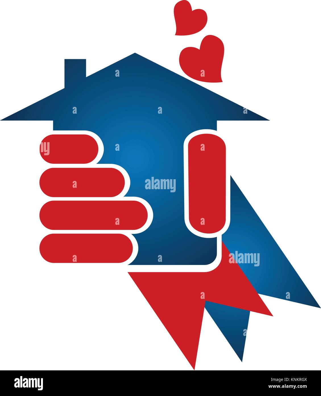 Home Real Estate Love Stock Vector Image & Art - Alamy