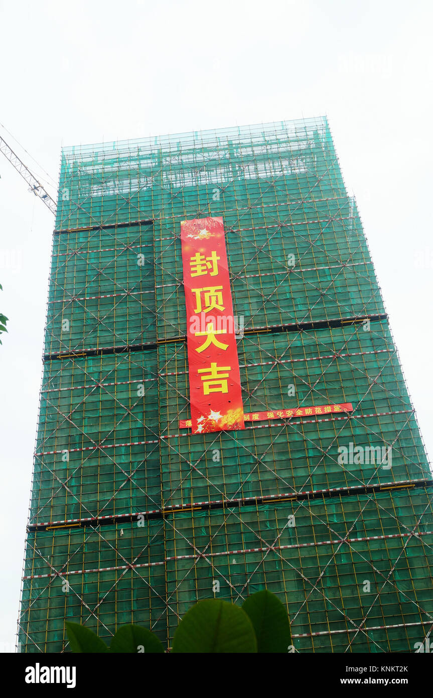 Shenzhen China Construction Of A Residential Building With A