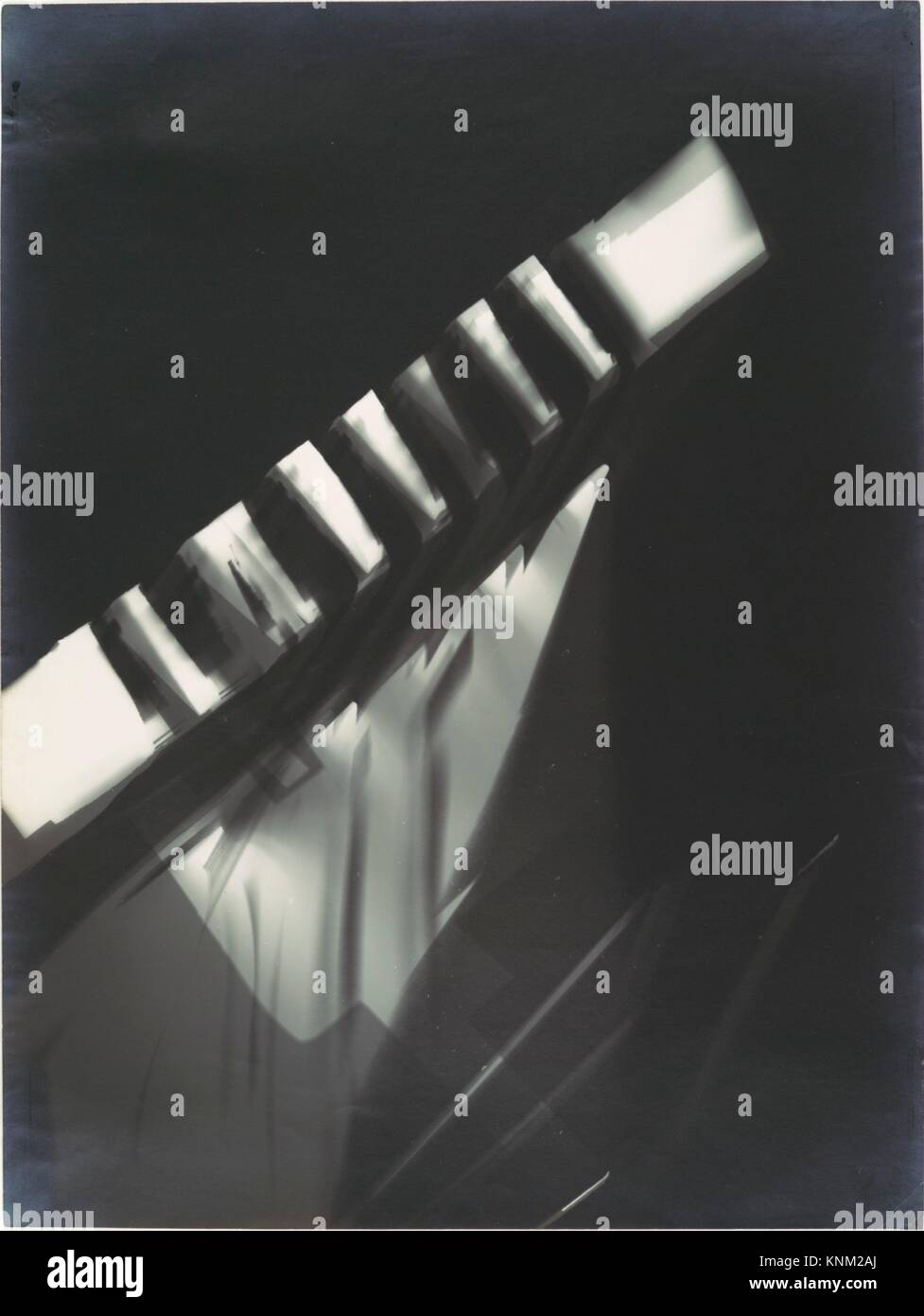 Fotogramm. Artist: Lószló Moholy-Nagy (American (born Hungary), Borsod 1895-1946 Chicago, Illinois); Date: 1925-1928; Medium: Gelatin silver print; Stock Photo