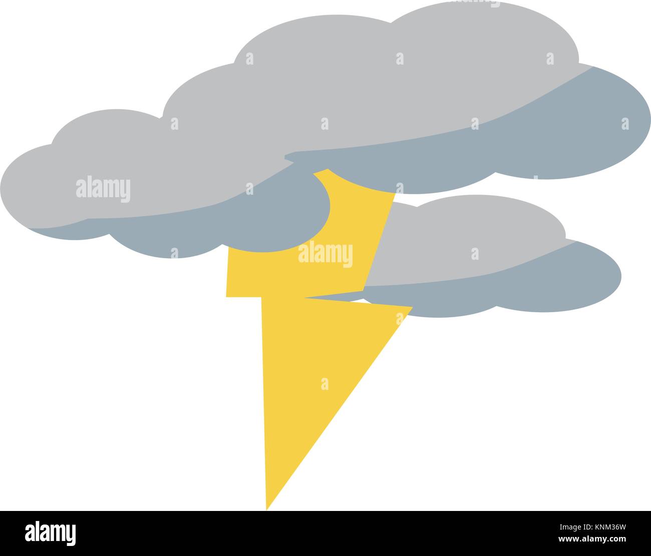 thunder and clouds icon Stock Vector Image & Art - Alamy