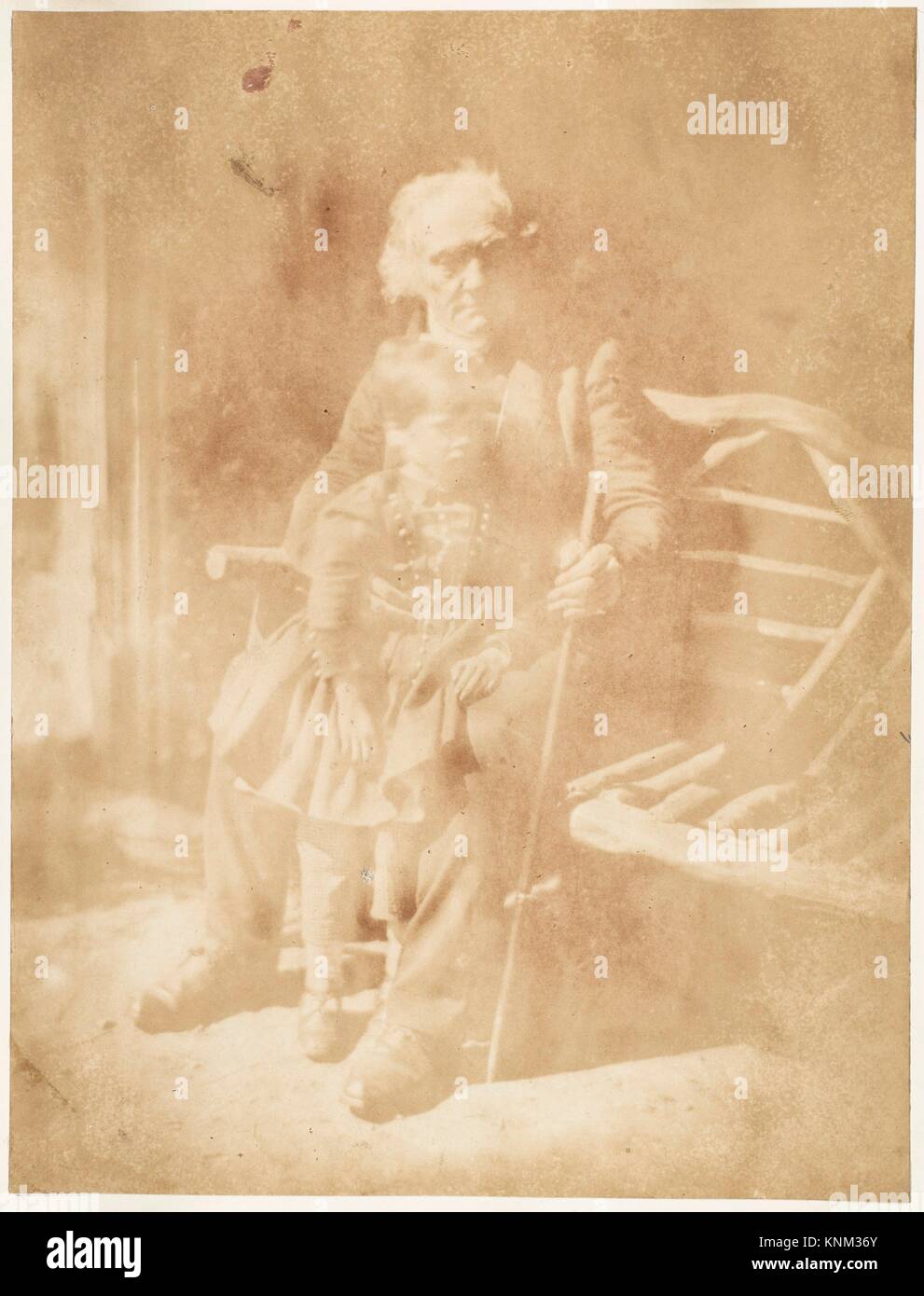 Rev. Dr. Thomas Chalmers and Thomas Chalmers Hanna. Photography Studio