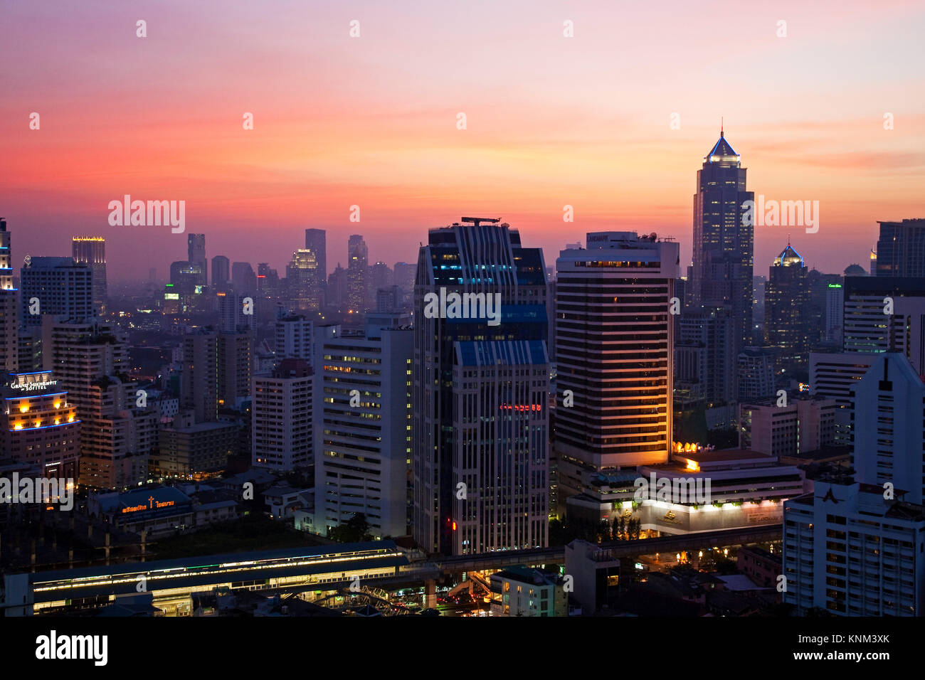Bangkok skyline, Thailand Stock Photo - Alamy