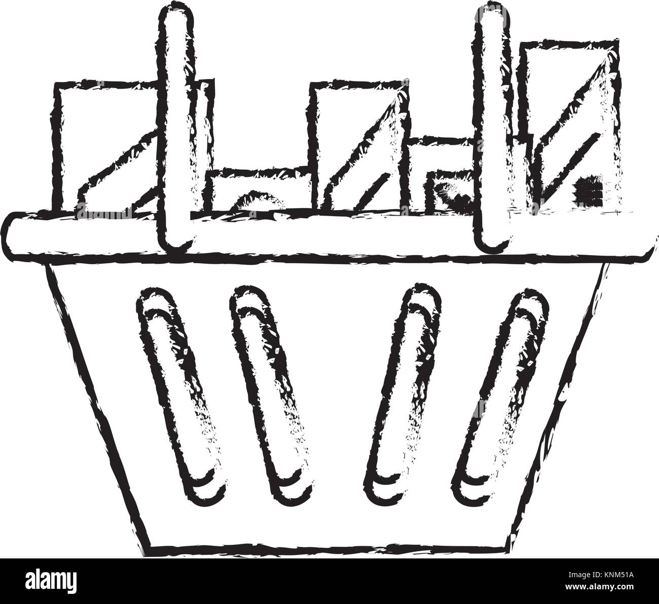 shopping basket design Stock Vector Image & Art Alamy