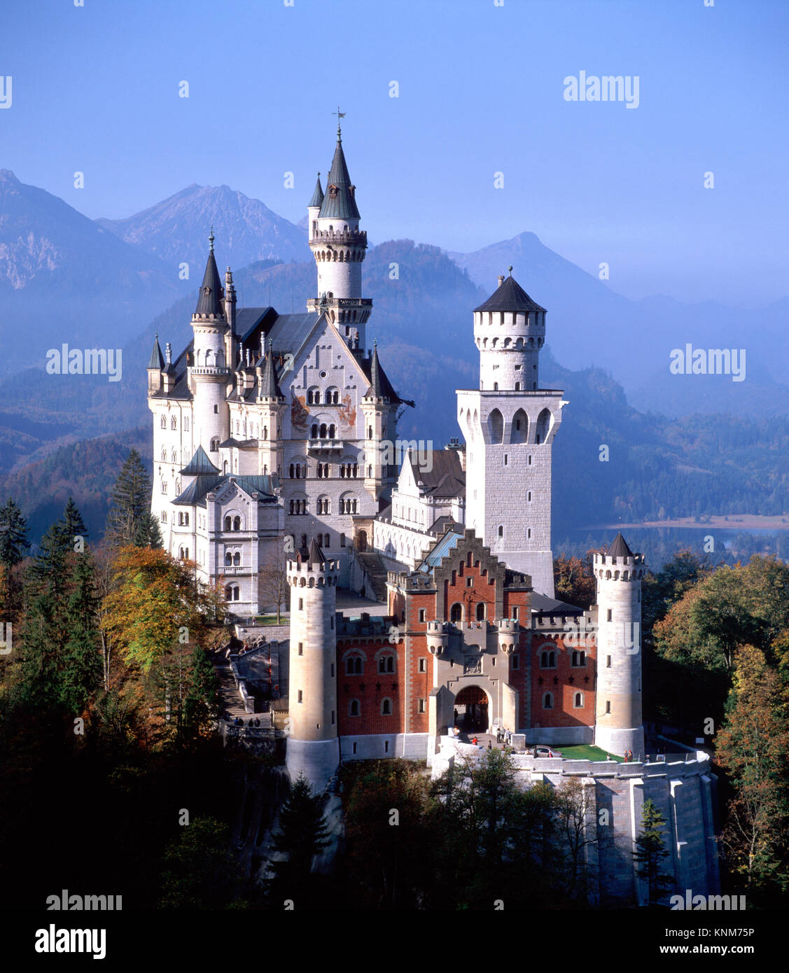 Neuschwanstein Castle Fussen Bavaria Germany Stock Photo Alamy
