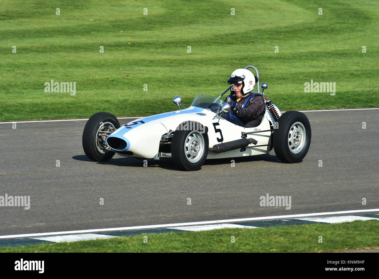 David Hall, BMC Huffaker Mk1, Historic Formula Junior, FJHRA, Front ...