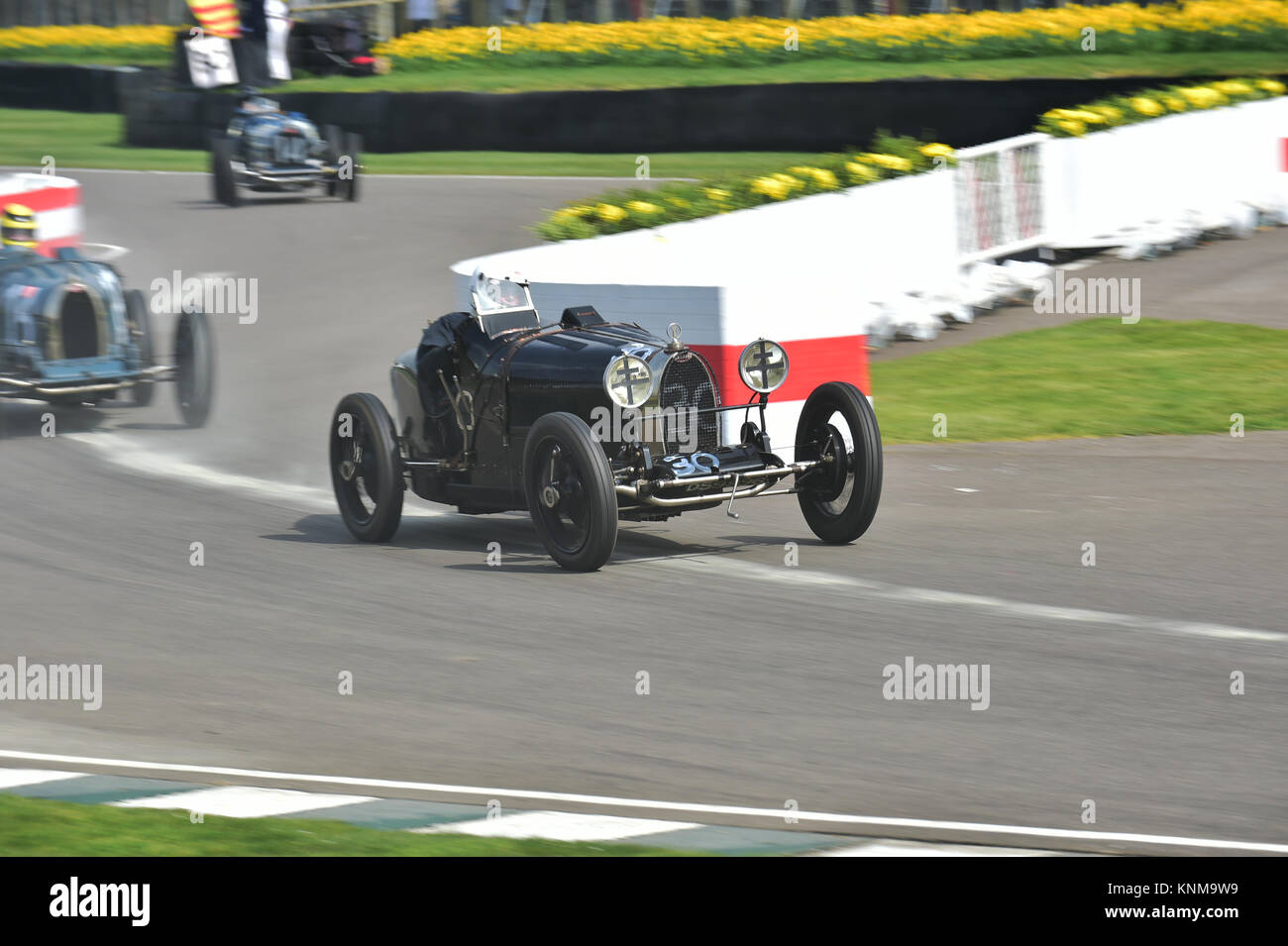 Oliver Way, Bugatti T37, 1926, Grover Williams Trophy, pre-war Bugatti racing cars, Goodwood 72nd Members Meeting, 72nd members Meeting, 1926, Bugatti Stock Photo