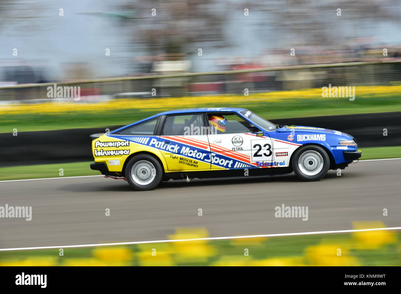 Chris Ward, Andrew Smith, Rover 3500 SD1, Gerry Marshall Trophy, 72nd members Meeting, Goodwood, GRRC, historic racing, motor sport, motorsport Stock Photo