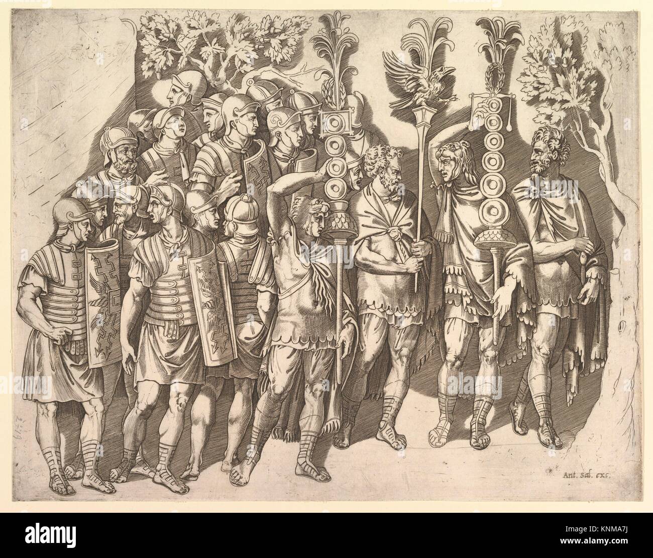 Speculum Romanae Magnificentiae A Roman Legion (from Trajan´s Column). Series/Portfolio