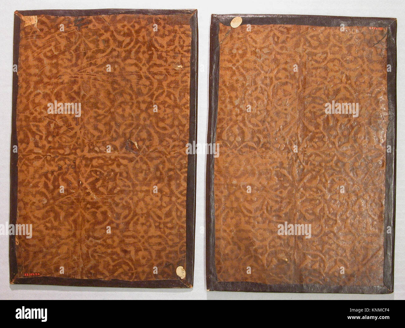 Bookbinding, 14th century, Attributed to Egypt or Syria, Medium Leather, gold; stamped, tooled