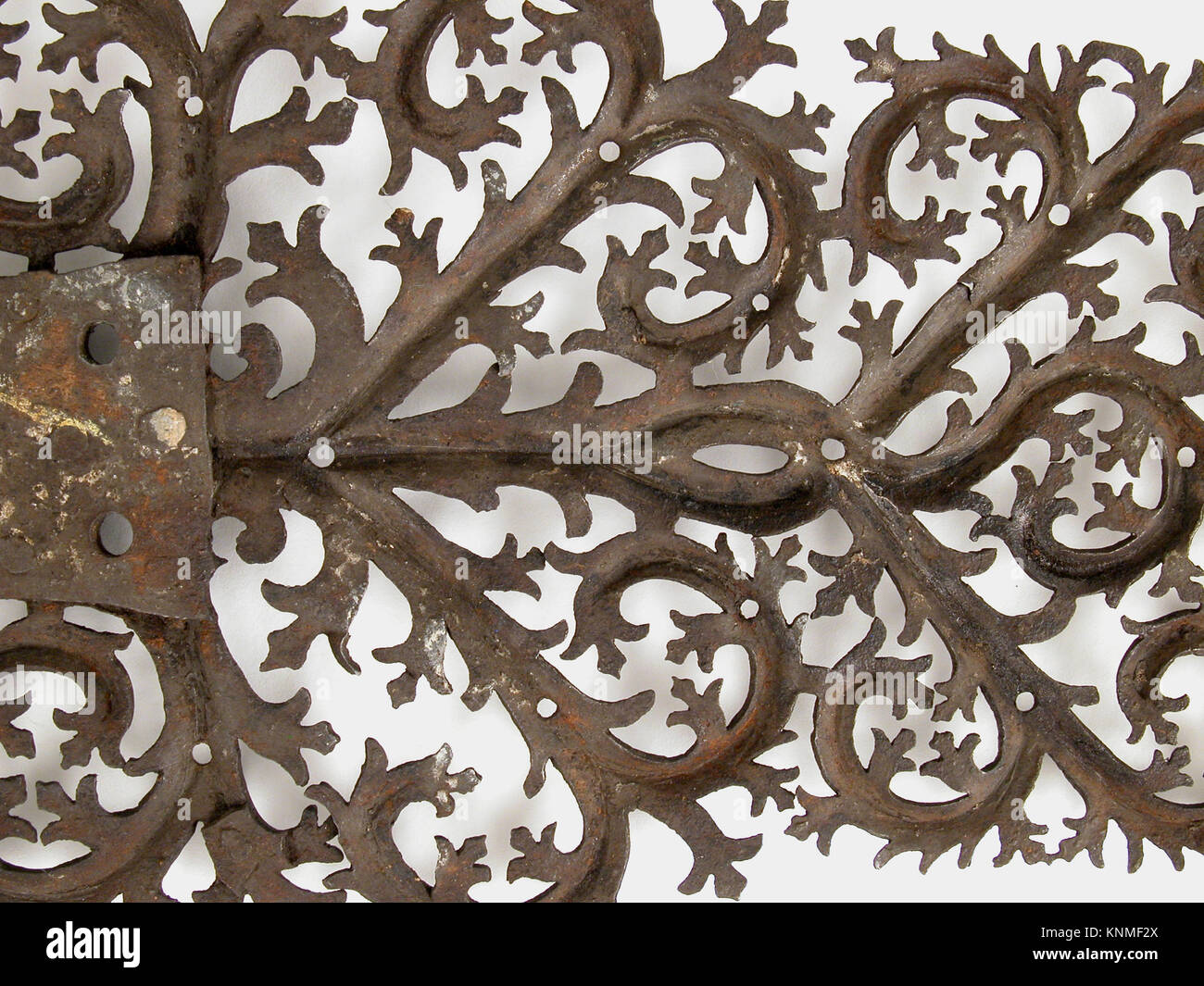 Hinge, 15th century, German, Medium Iron Stock Photo Alamy