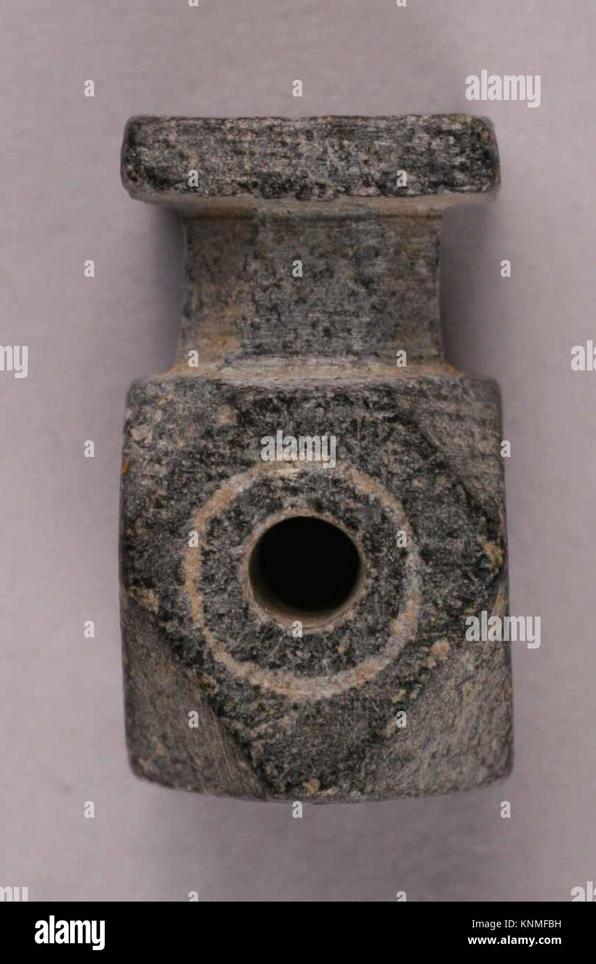 Gaming Piece,  8th–11th century, Excavated in Iran, Nishapur, Medium: Stone; carved Stock Photo