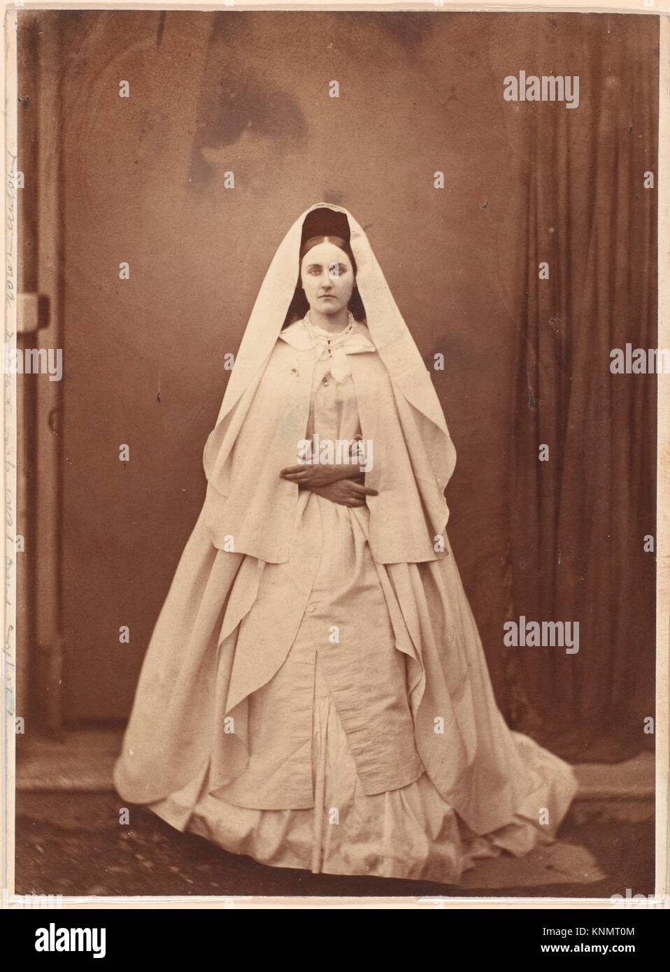 The White Nun Artist Pierre Louis Pierson French 1822 1913