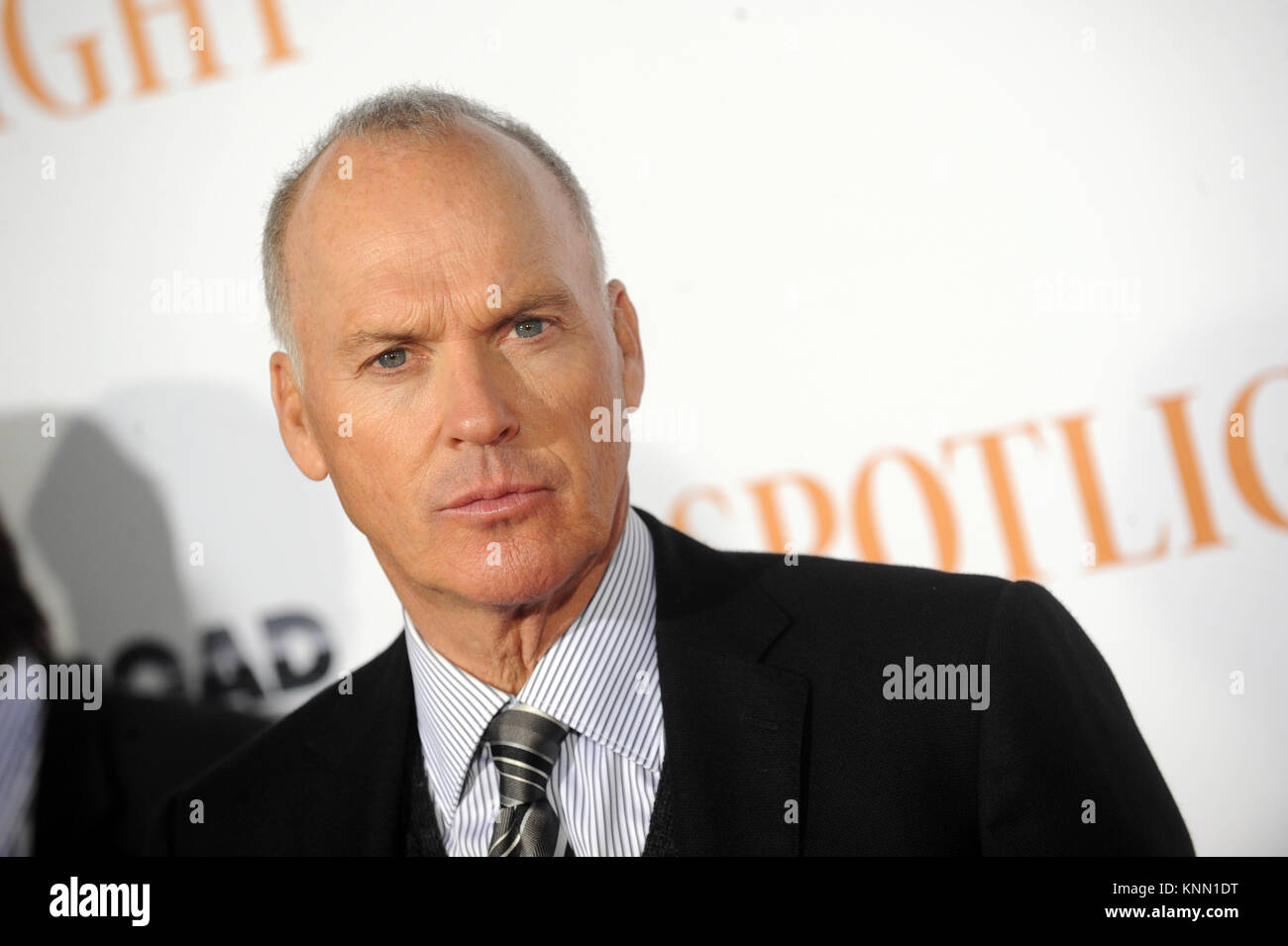 NEW YORK, NY - OCTOBER 27: Michael Keaton attends the 'Spotlight' New ...